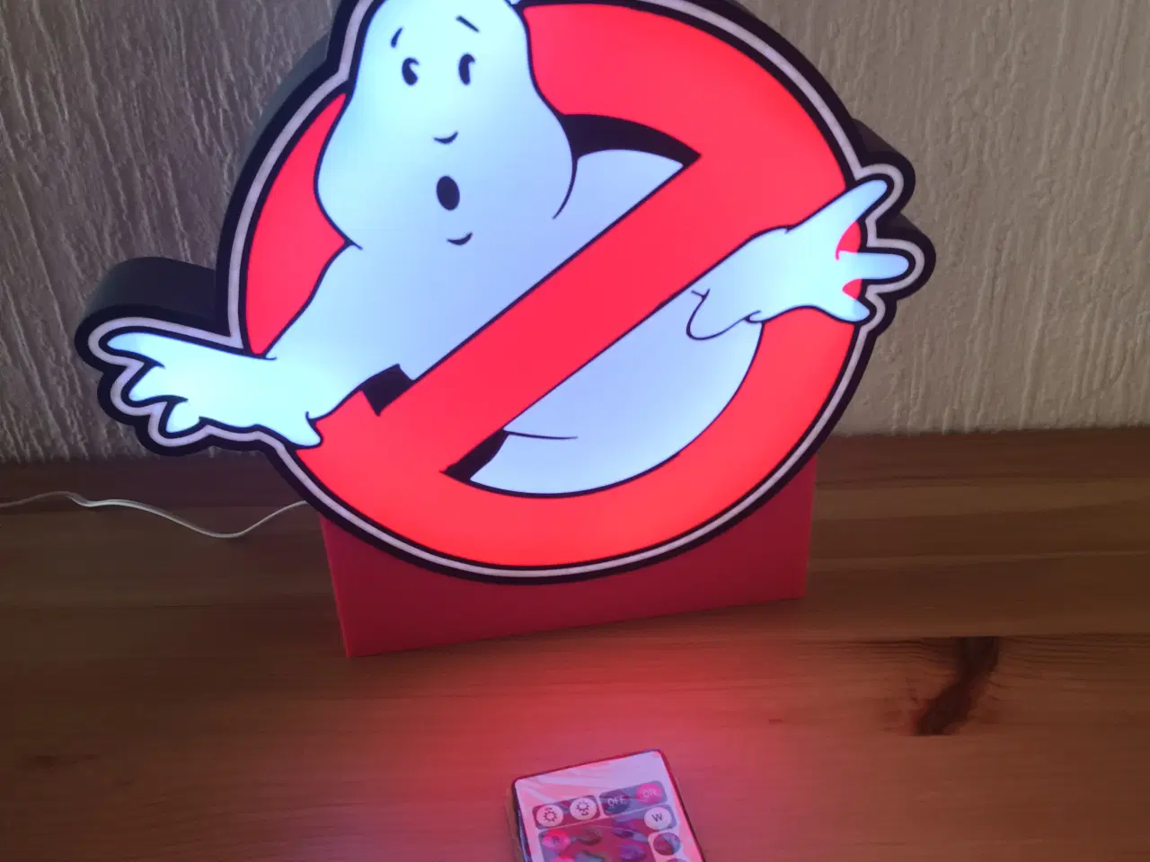 Billede 2 - sjov LED  Lampe Ghostbusters 16 Farver og Blik