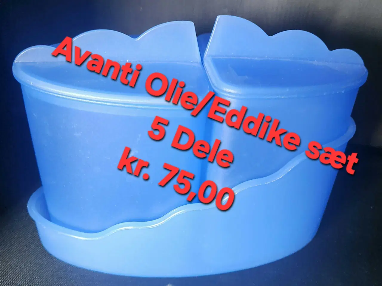 Billede 1 - Tupperware olie/Eddike sæt
