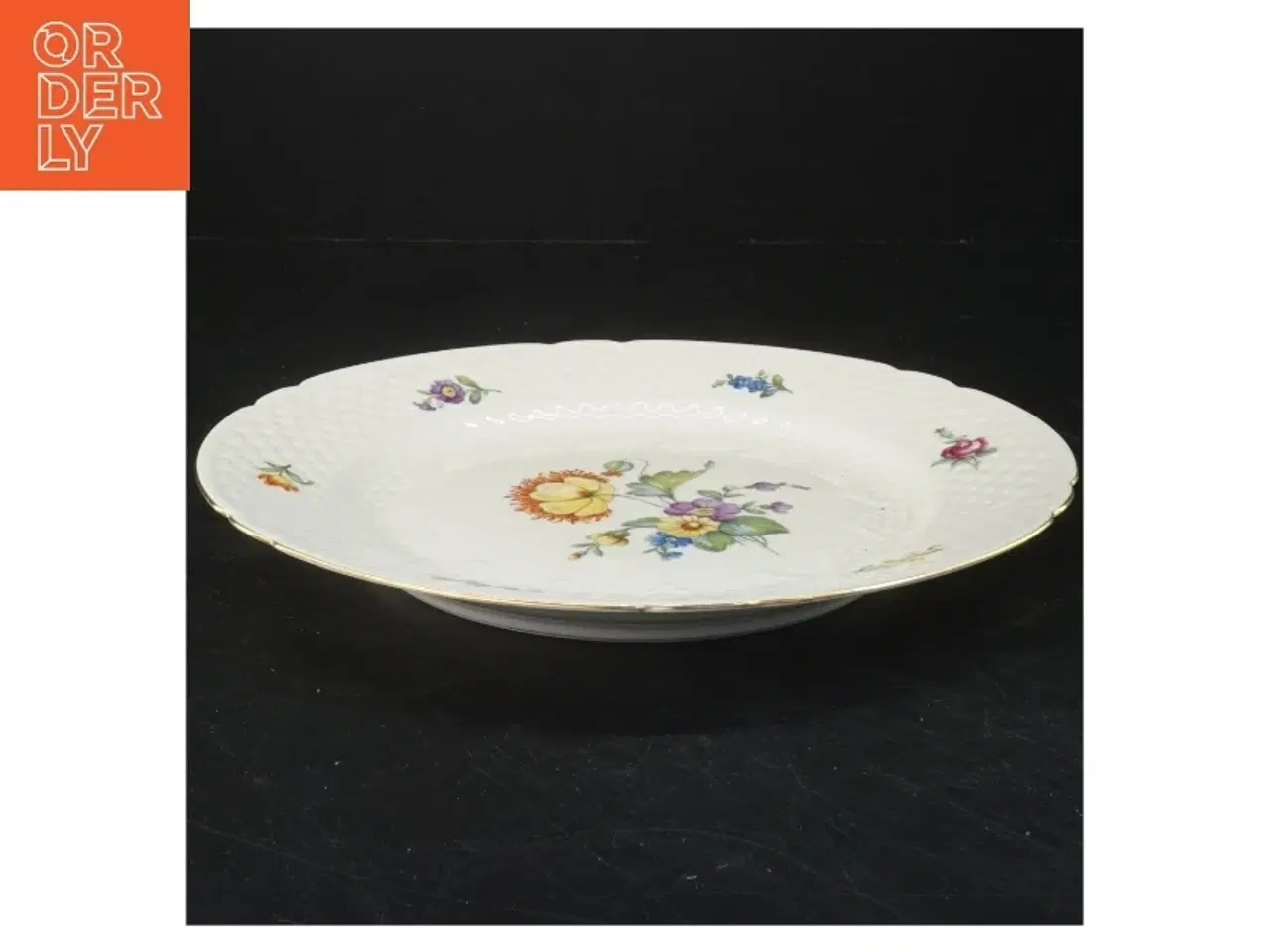 Billede 2 - B&G Saksisk Blomst middagstallerken (str. Ø 24 cm)