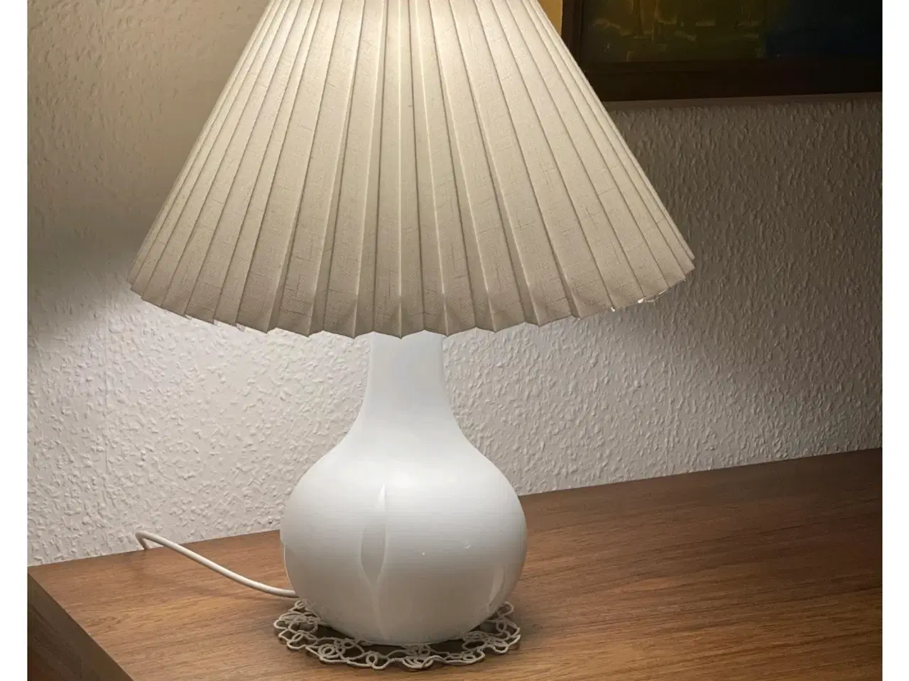 Billede 1 - Holmegaard bordlampe