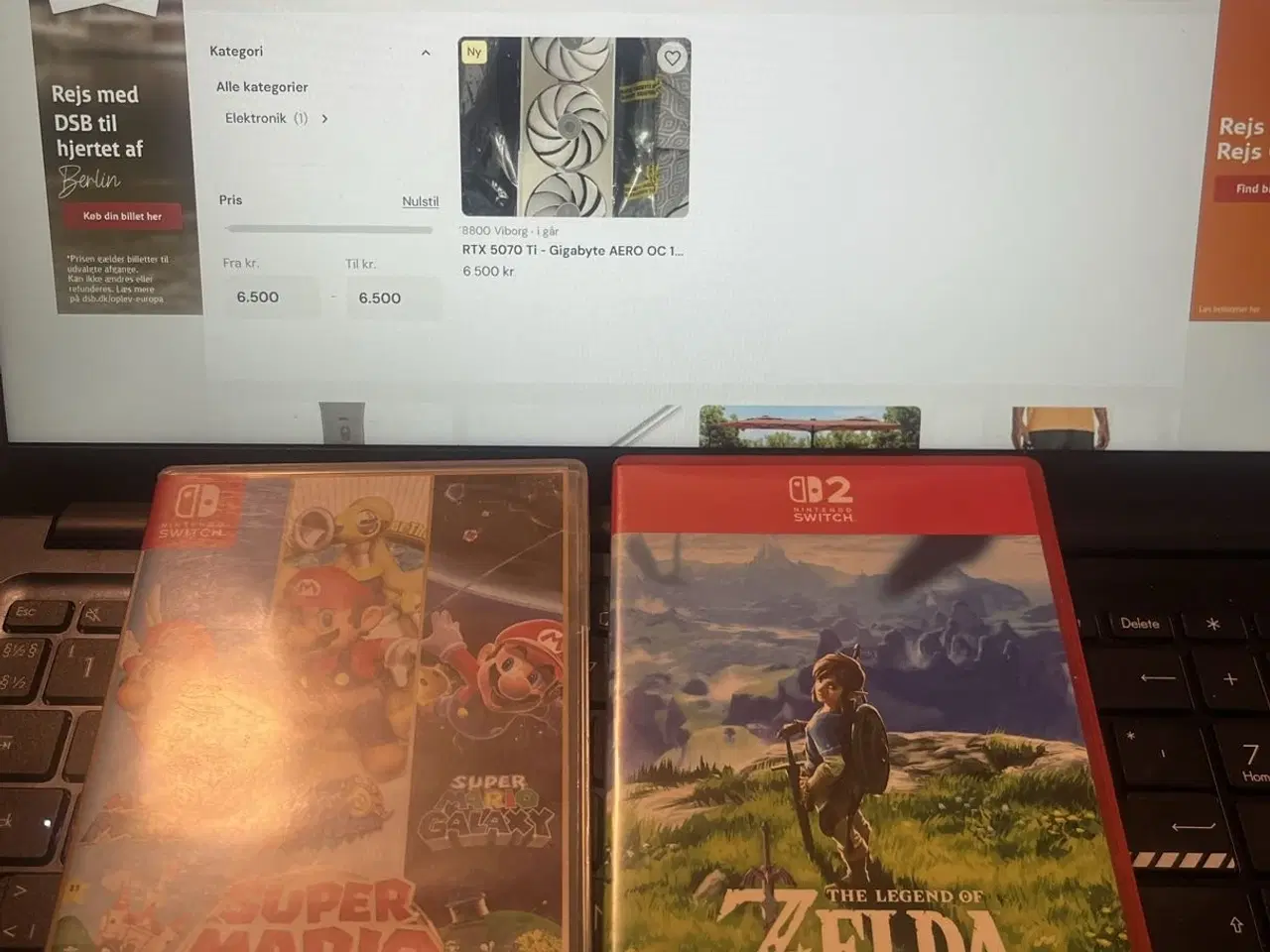 Billede 5 - Nintendo Switch 2 Pro Controller Mario zelda osv