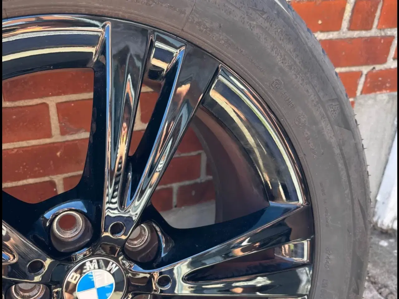 Billede 4 - Originale BMW fælge med vinterdæk 
