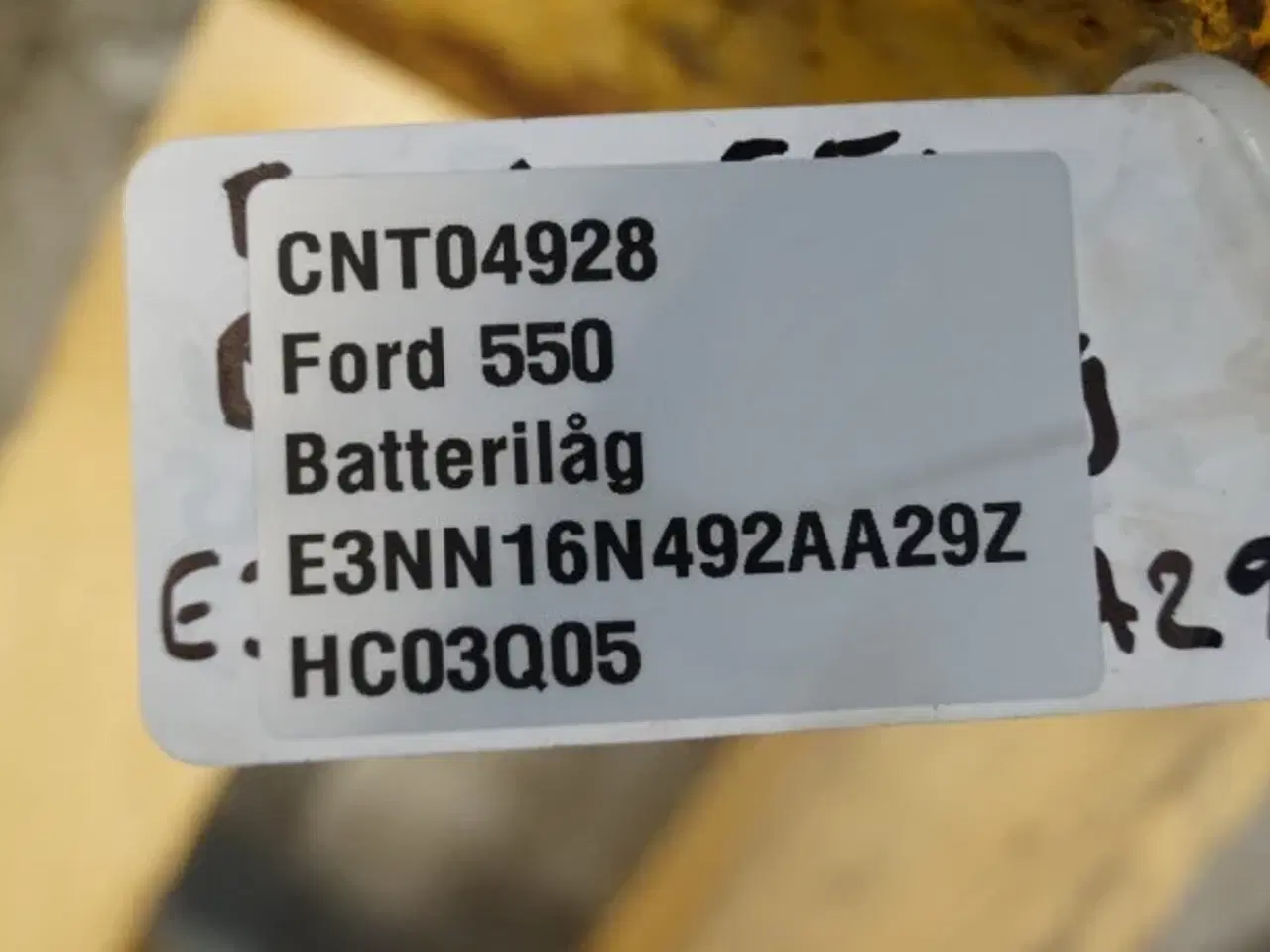 Billede 2 - Ford 550 Batteridæksel E3NN16N492AA29Z