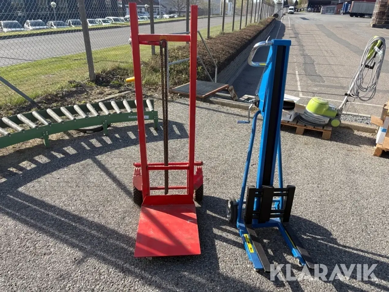 Billede 5 - Sækkevognsløfter - mini manuel stabler - 2 styks