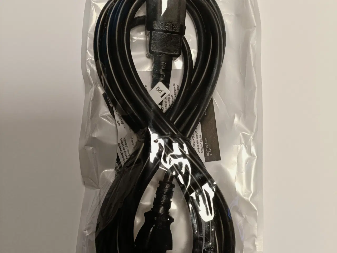 Billede 1 - Goobay Powerkabel 3 meter nyt