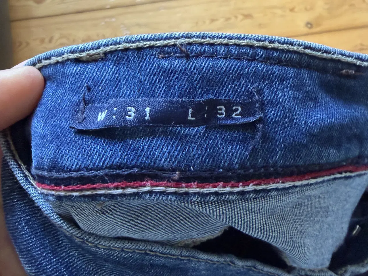 Billede 3 - Blå Jacks jeans i denim, tapered fit, W31 L32 (M)