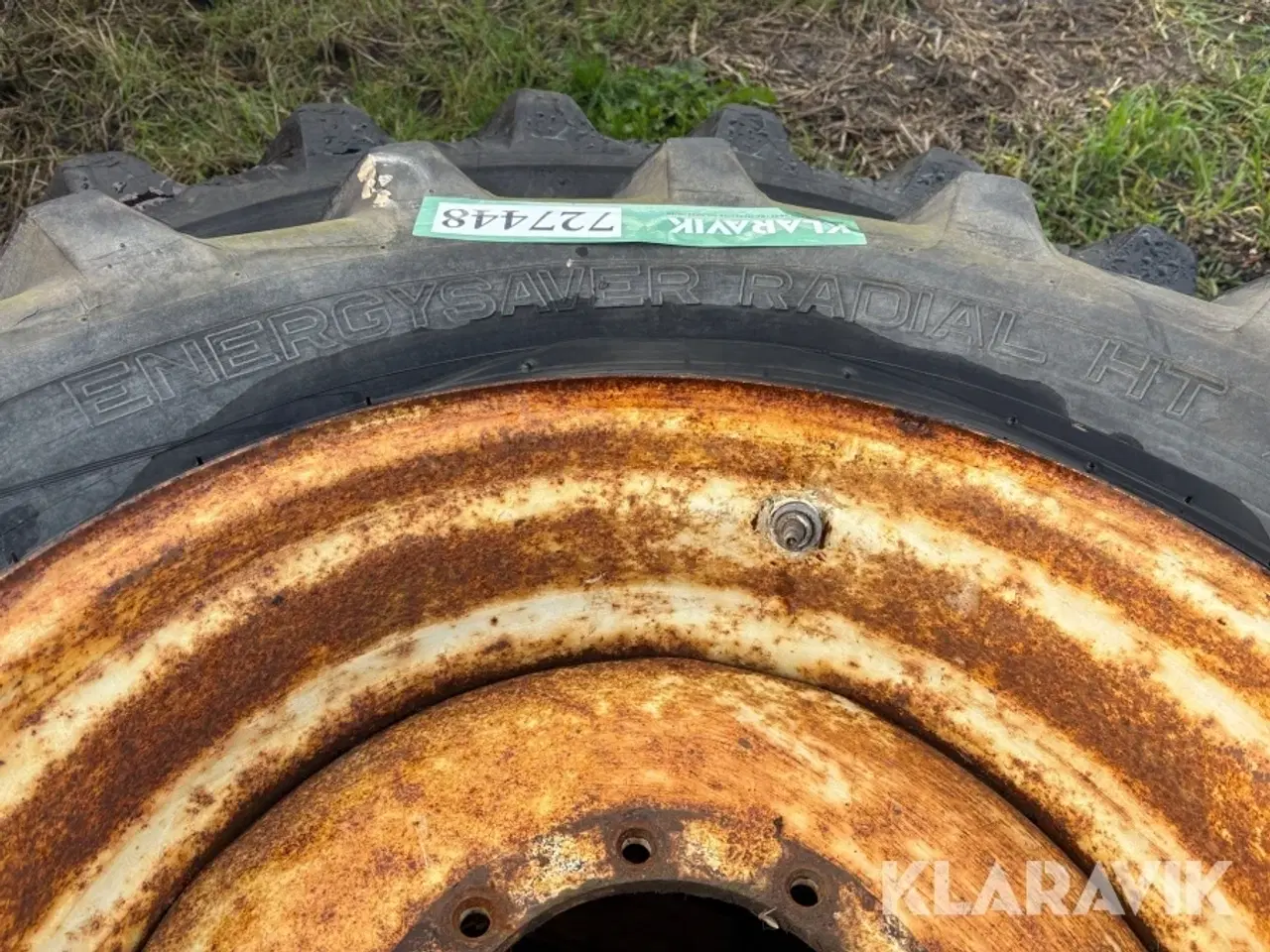 Billede 7 - Dæk og hjul 14.9 R24 og 18.4 R38 2 styk