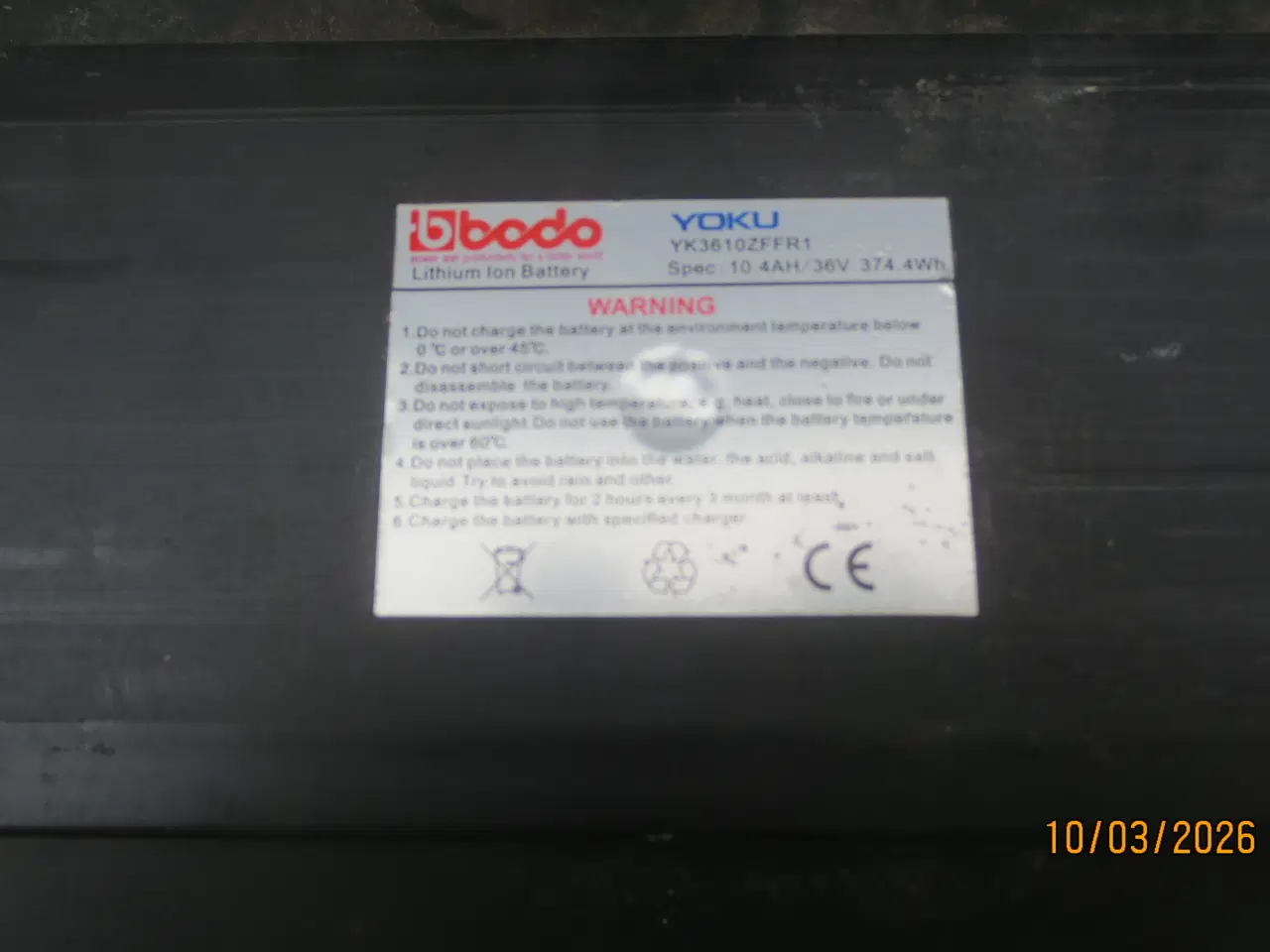 Billede 3 - 1 stk Mustang El Cykel