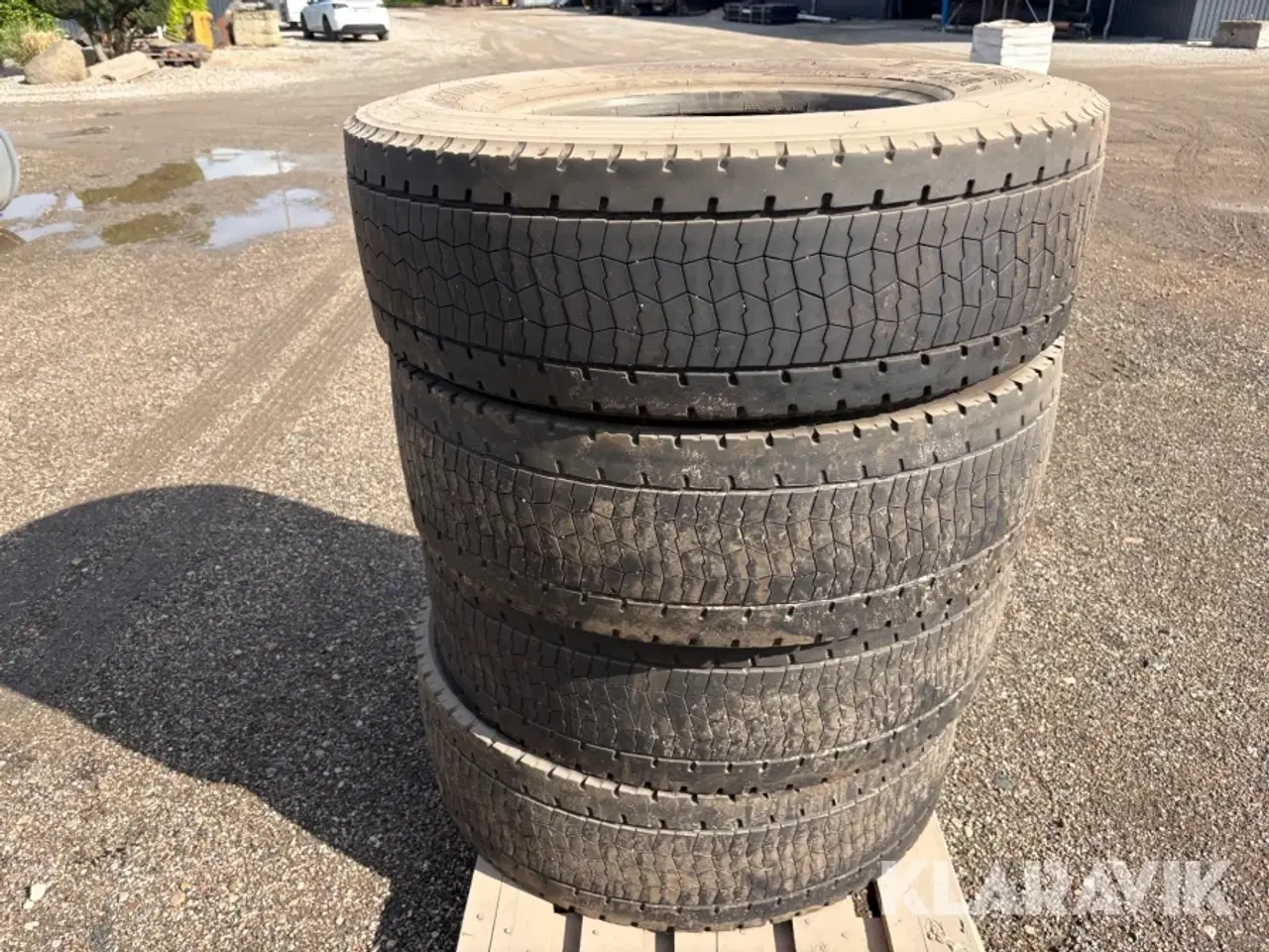 Billede 4 - Dæk Bridgestone Ecopia 315/70R22,5 træk 4 styk