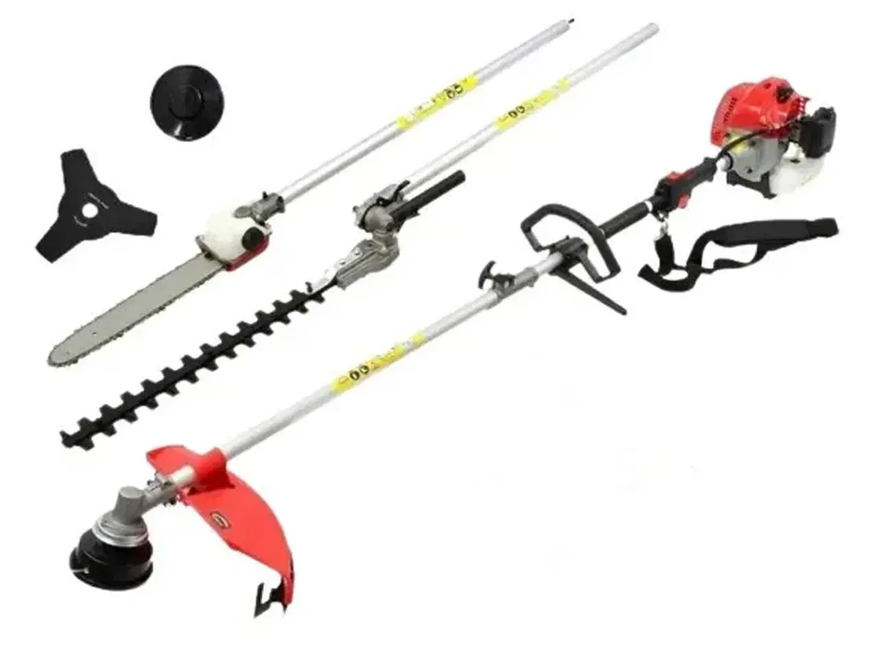 Billede 1 - Multi havemaskine med 52 cc totakt motor.