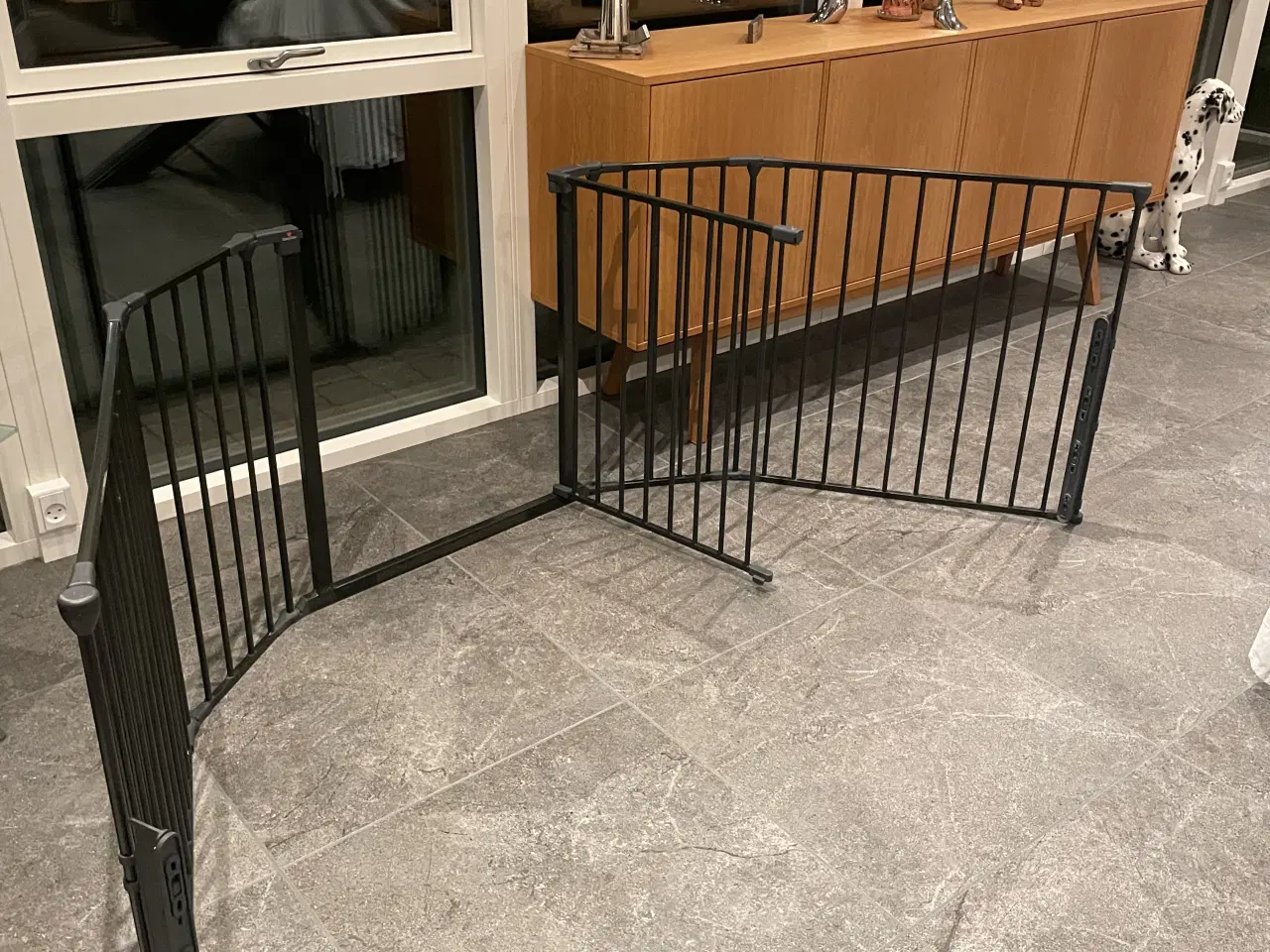 Billede 3 - Sikkerhedsgitter BabyDan Flex XL sort