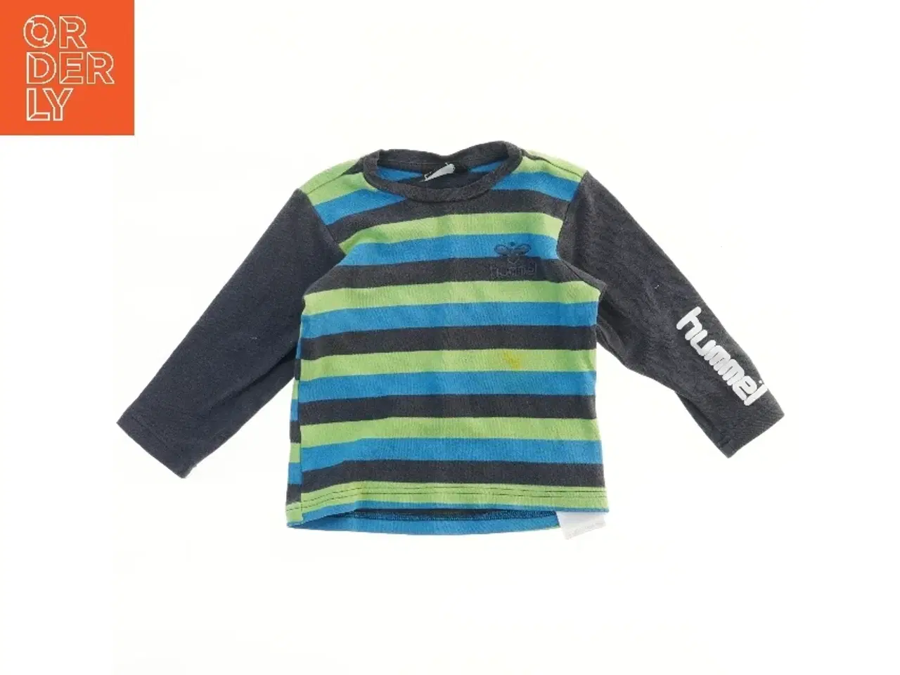 Billede 1 - Langærmet bluse med striber fra Hummel (str. 92)