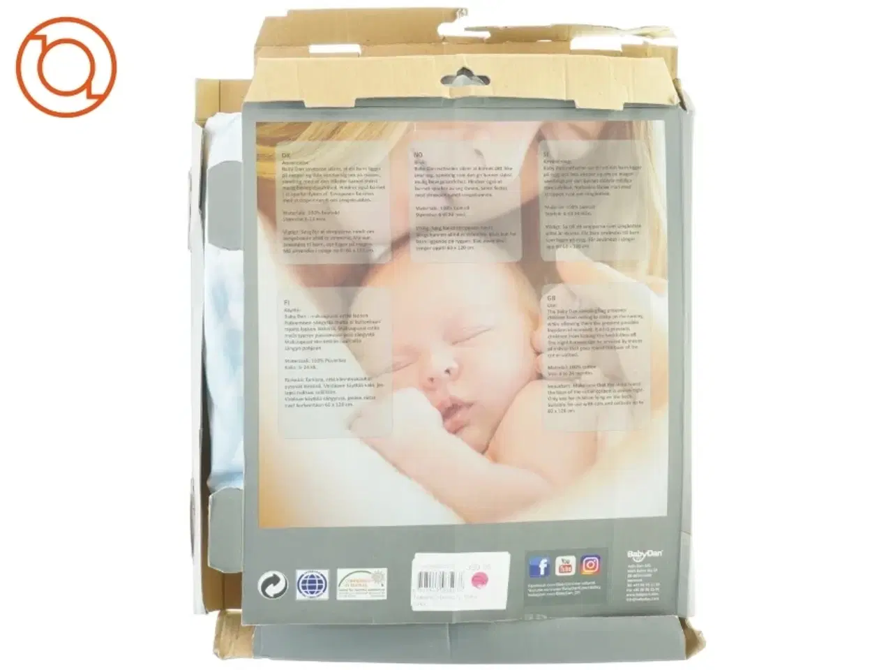 Billede 4 - Sovepose fra Babydan (str. 88 x 55 cm)