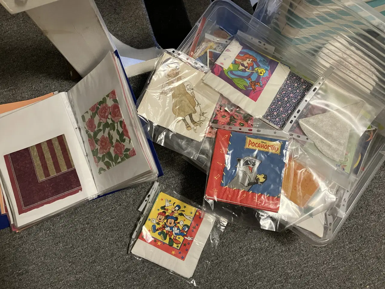 Billede 1 - Masser af forskellige servietter