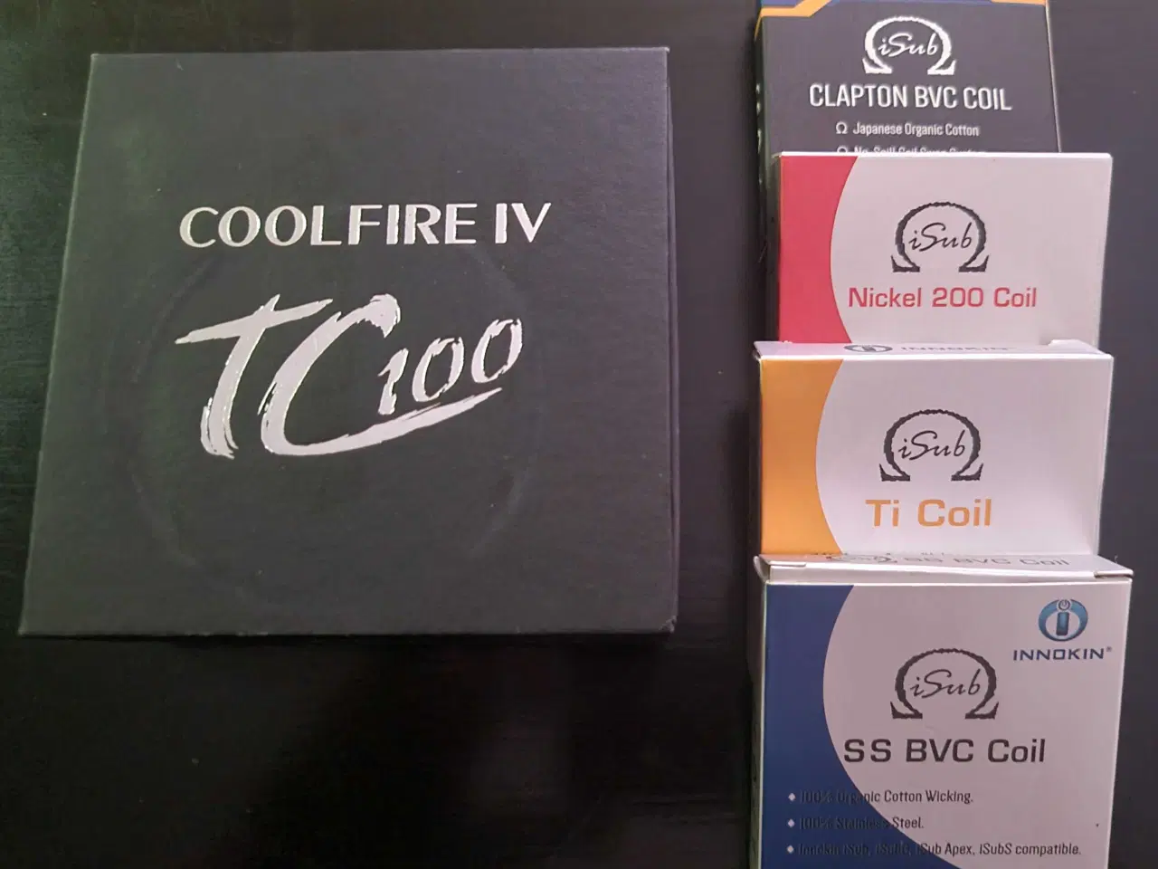 Billede 2 - Innokin TC100 vaper + 4 slags brænder/coils