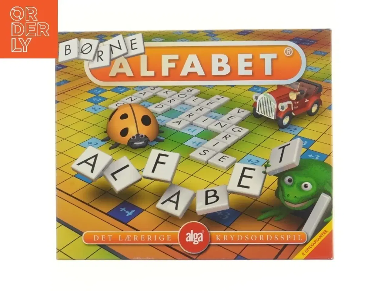 Billede 1 - Børne Alfabet brætspil fra Alga (str. 32x26 cm)