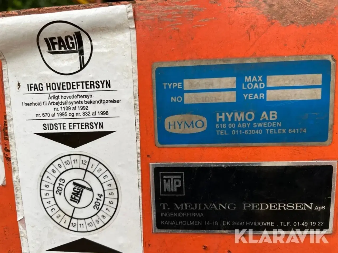 Billede 5 - Personlift Hymo
