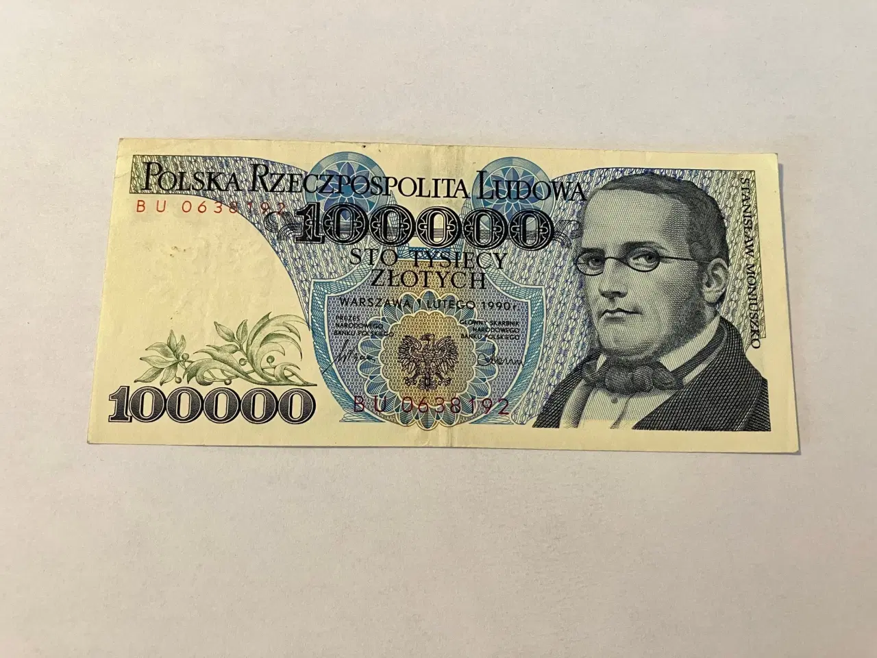 Billede 1 - 100000 Zlotych 1990 Poland
