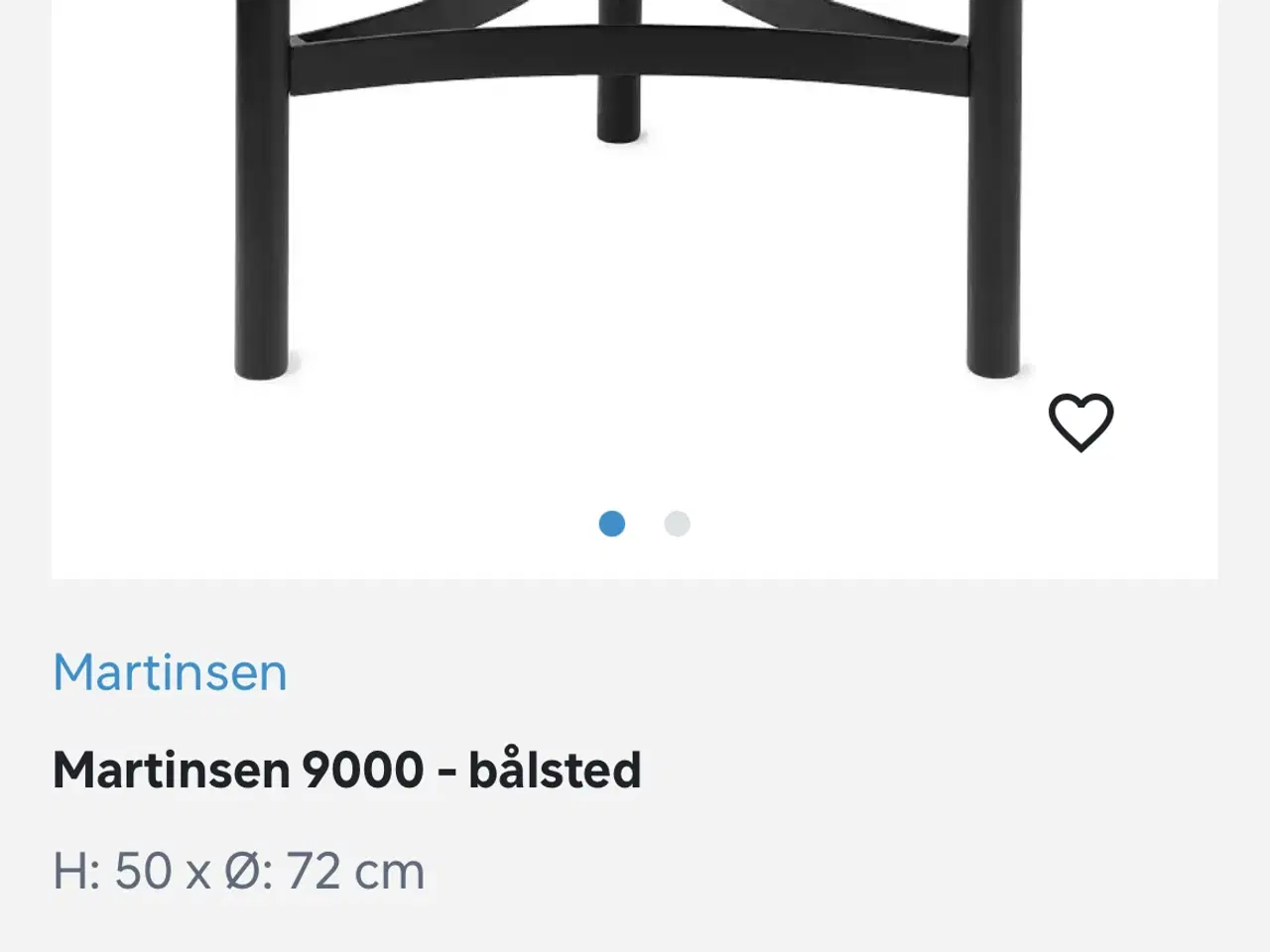 Billede 7 - Bålsted / bålfad i fin stand