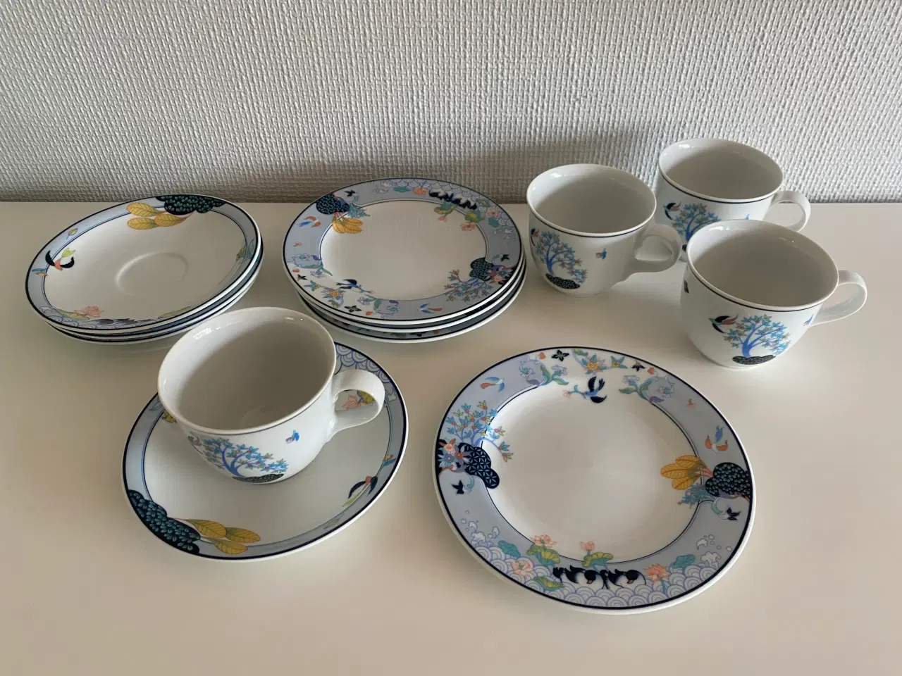 Billede 1 - Blue Garden - Royal porcelain Tailand