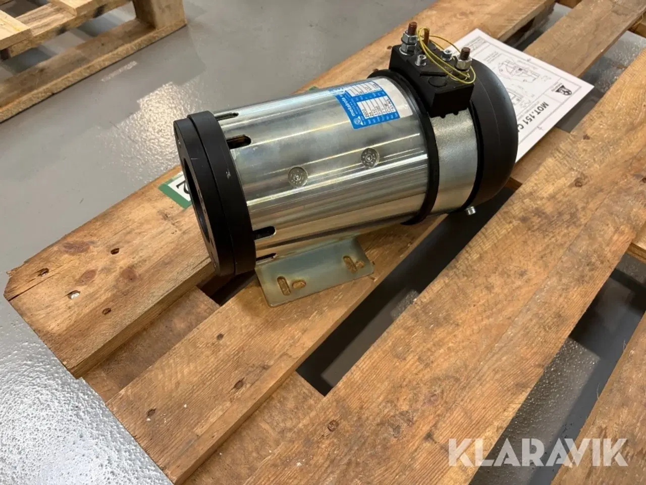 Billede 3 - El-motor Metalrota 151NA - 24 volt