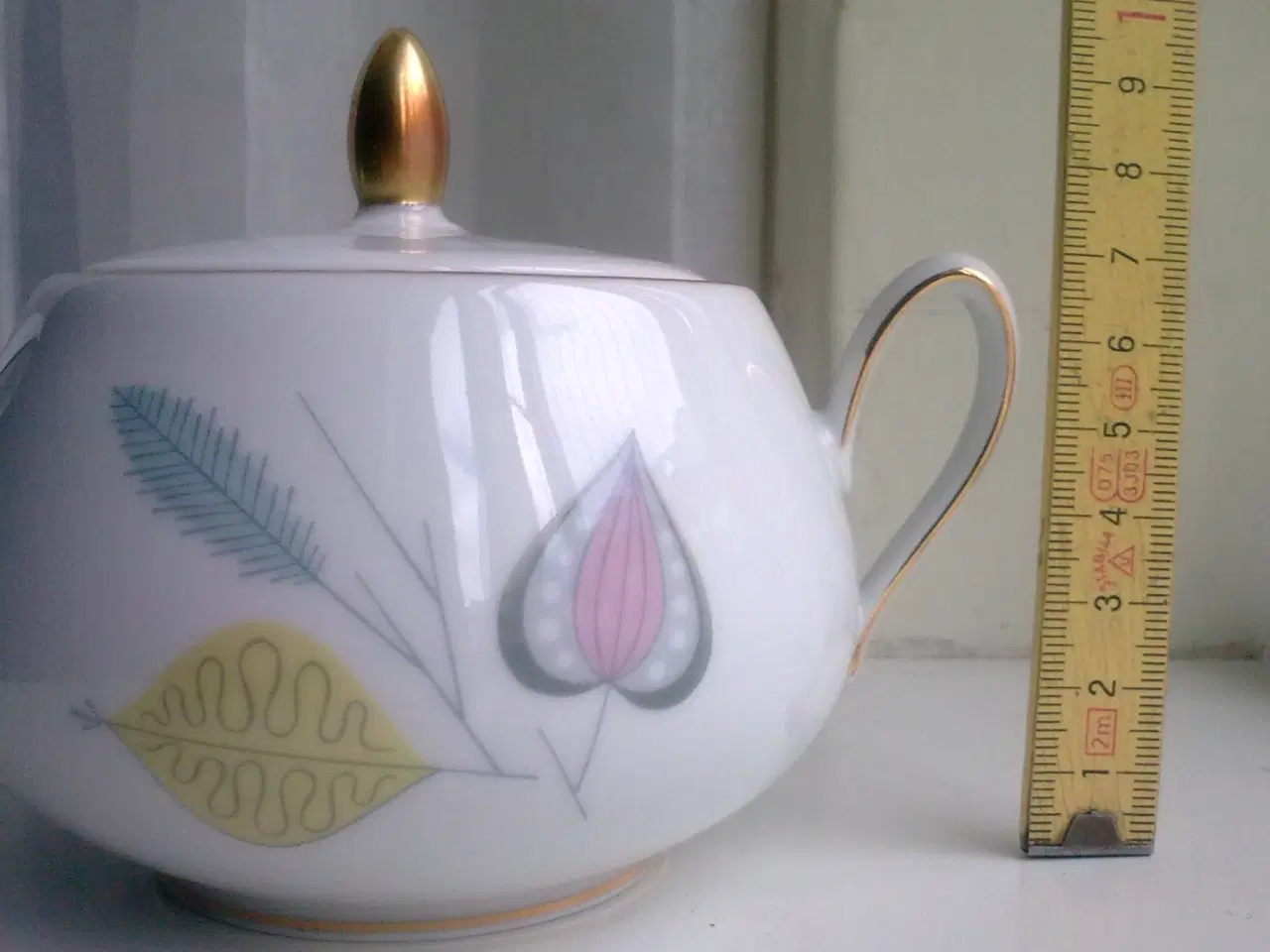 Billede 5 - Grafisk Bucka & Nissen Danmark dekor krukke m fad