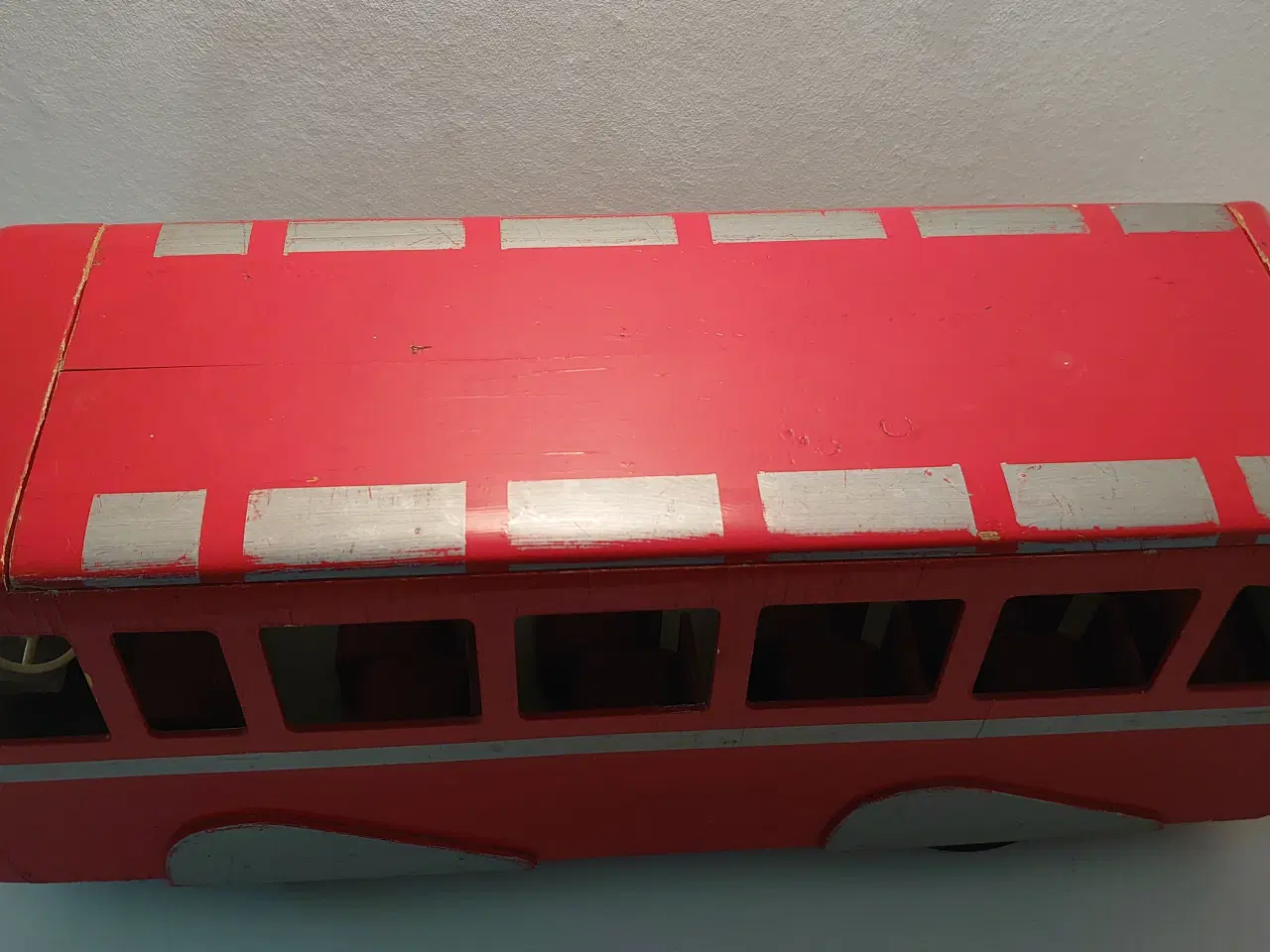 Billede 4 - Fængselslegetøj. Sjælden flagmærket bus(54cm)