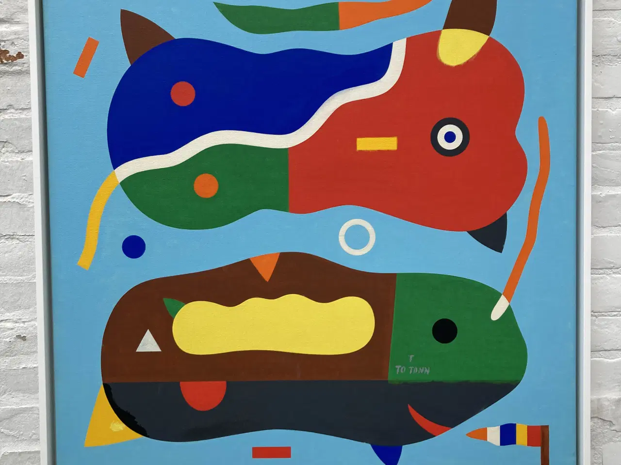 Billede 1 - Maleri af Tonning Rasmussen, Bornholm