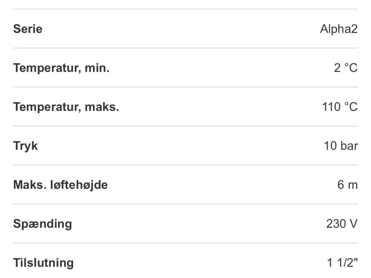 Billede 8 - Grundfos Alpha2 GO (WiFi ) 25-60 180 Helt ny