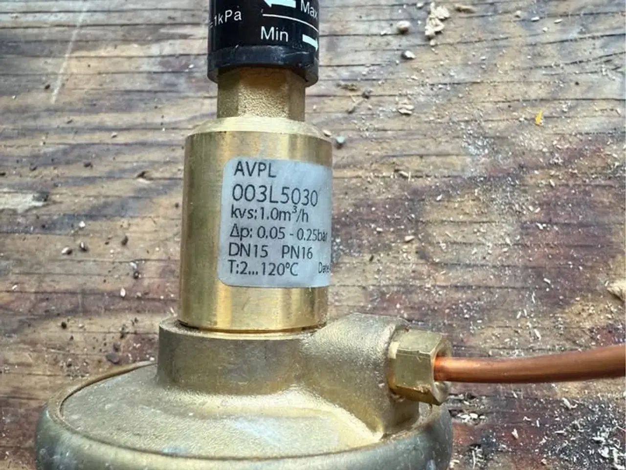 Billede 1 -  Danfoss AVPL trykdifferens