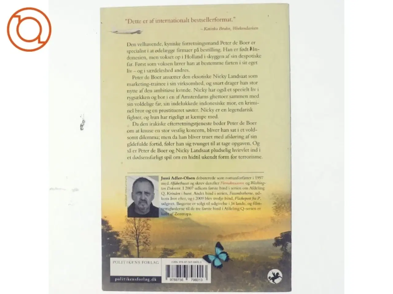 Billede 3 - Og hun takkede guderne af Jussi Adler-Olsen (Bog)