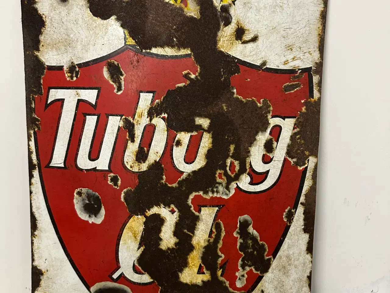 Billede 1 - Tuborg øl Emaljeskilt 