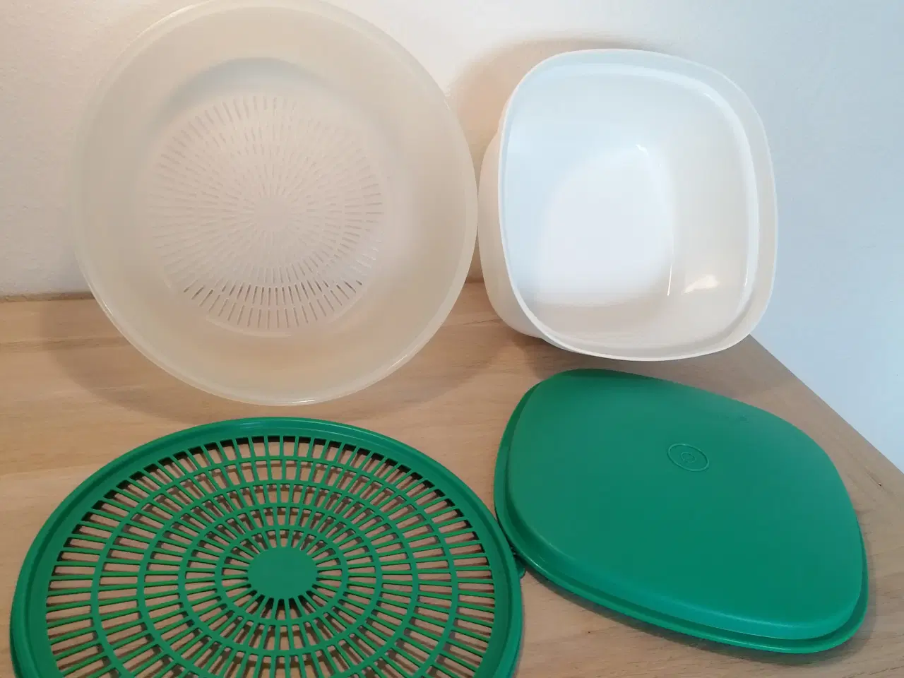 Billede 2 - Tupperware skylle si og stor bøtte (sæt)