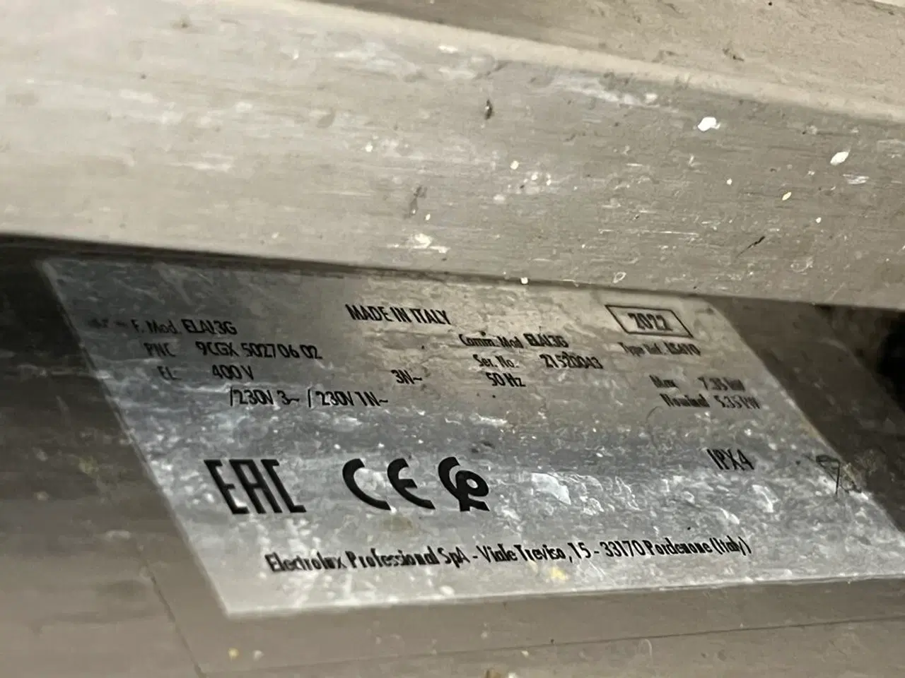 Billede 3 - Opvaskemaskine ELECTROLUX Prof. ELAI3G