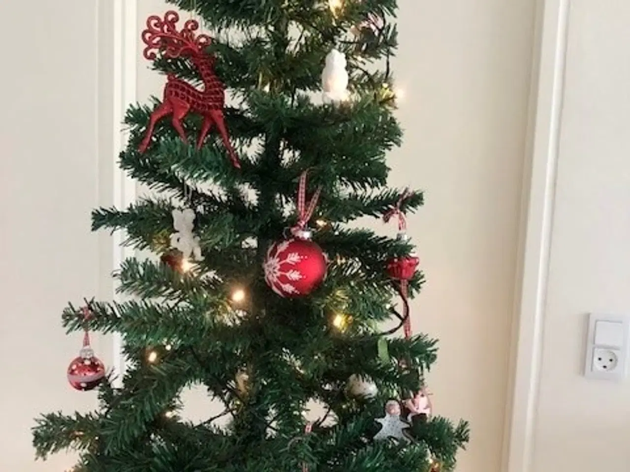 Billede 5 - "KØB NU" Kunstig juletræ 180 cm - Ø nederst 90 cm