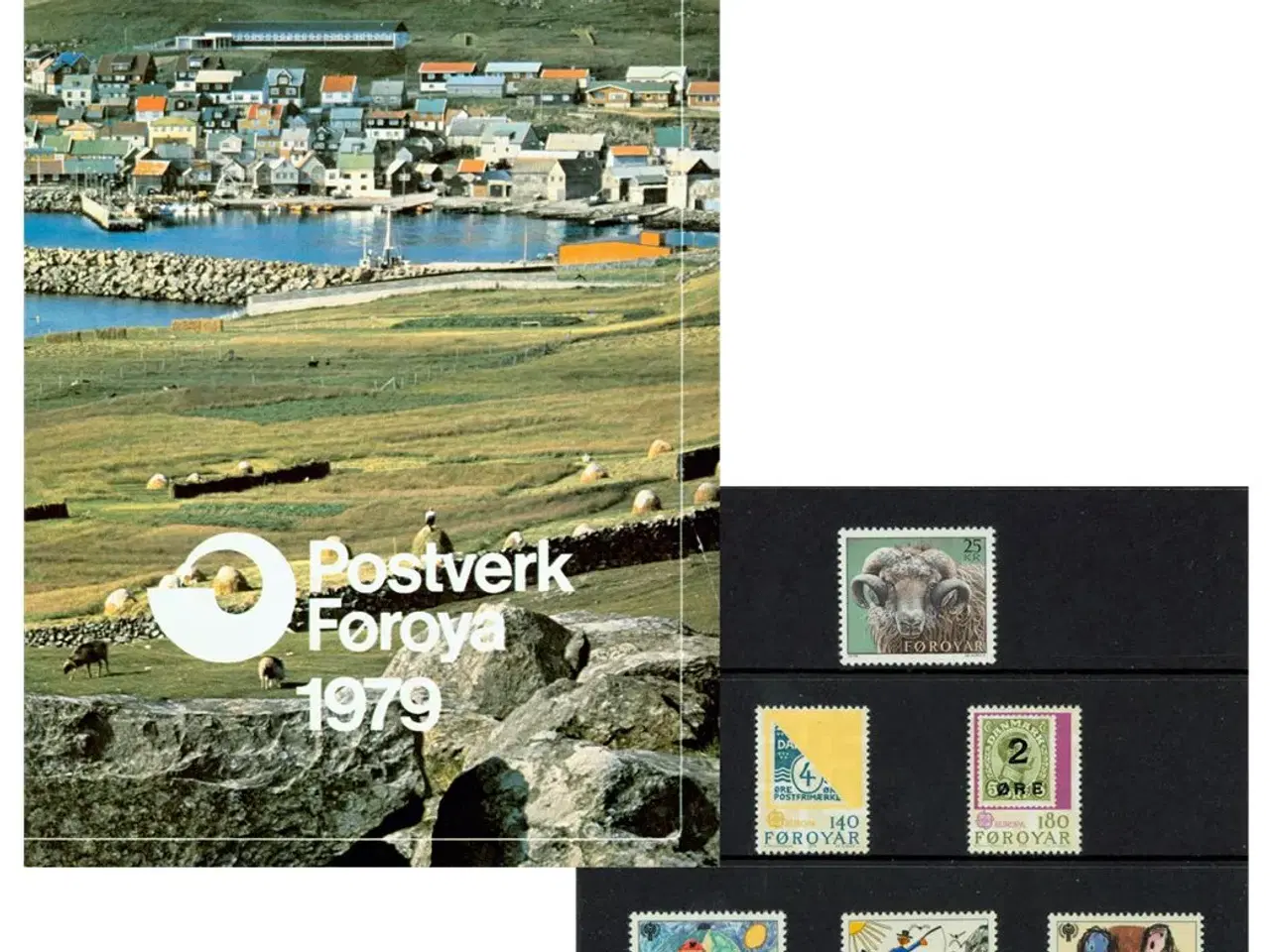Billede 1 - Færøerne, 3 postfriske årsmapper 