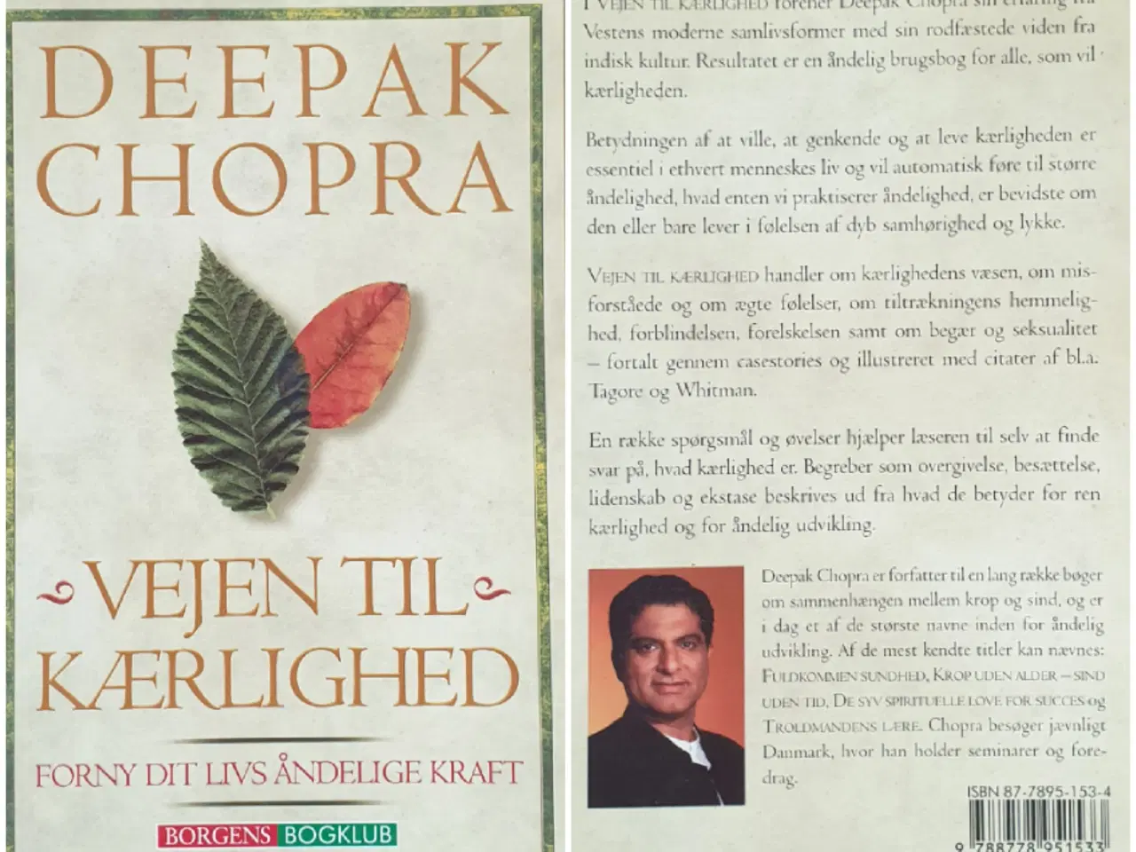 Billede 7 - Deepak Chopra bøger på dansk