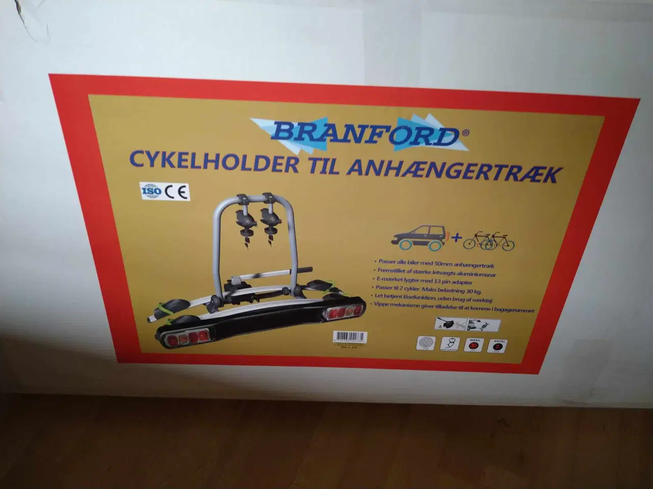 Billede 1 - Cykelholder