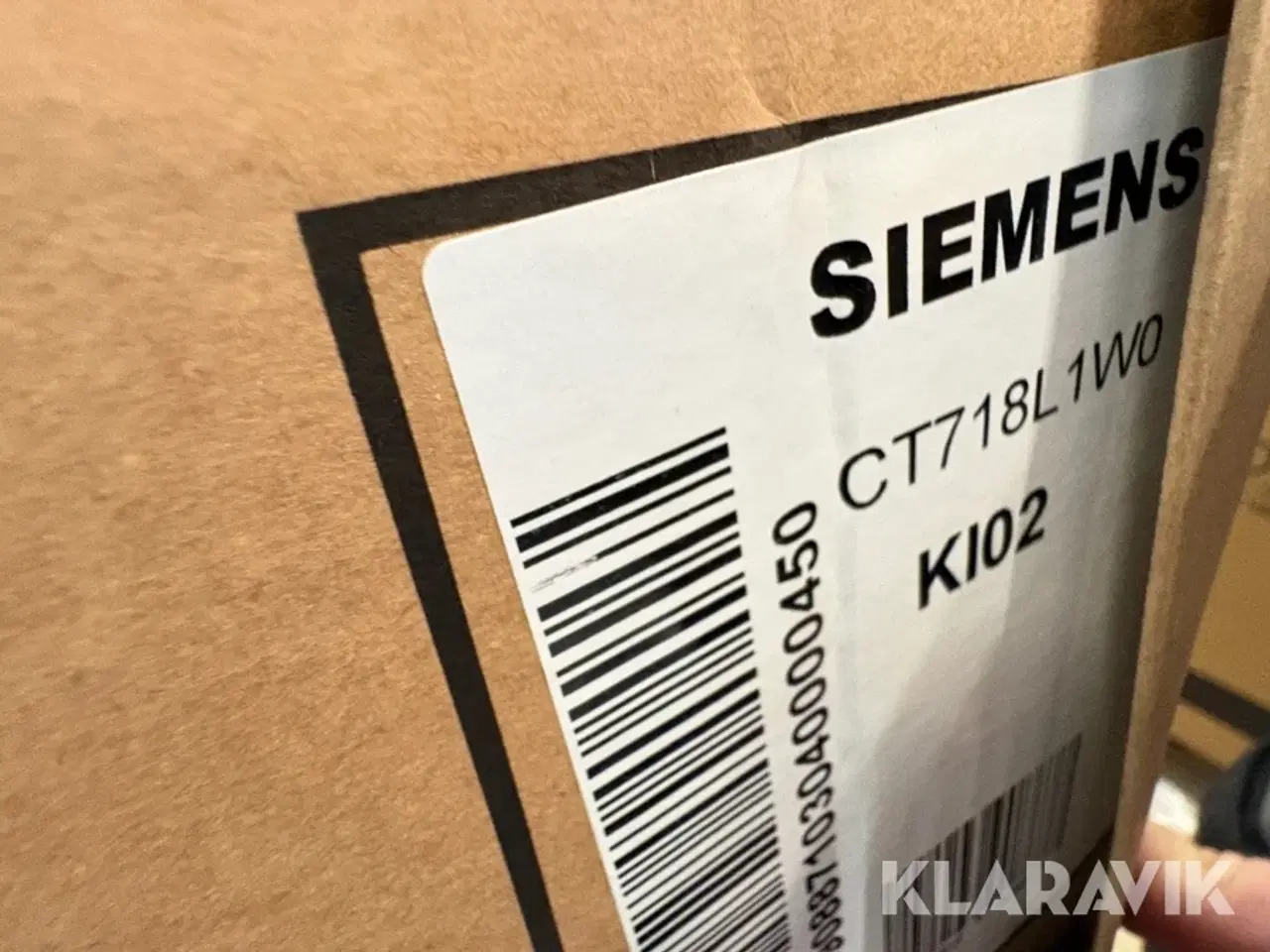 Billede 5 - Kaffemaskine indbygning Siemens CT718L1WO