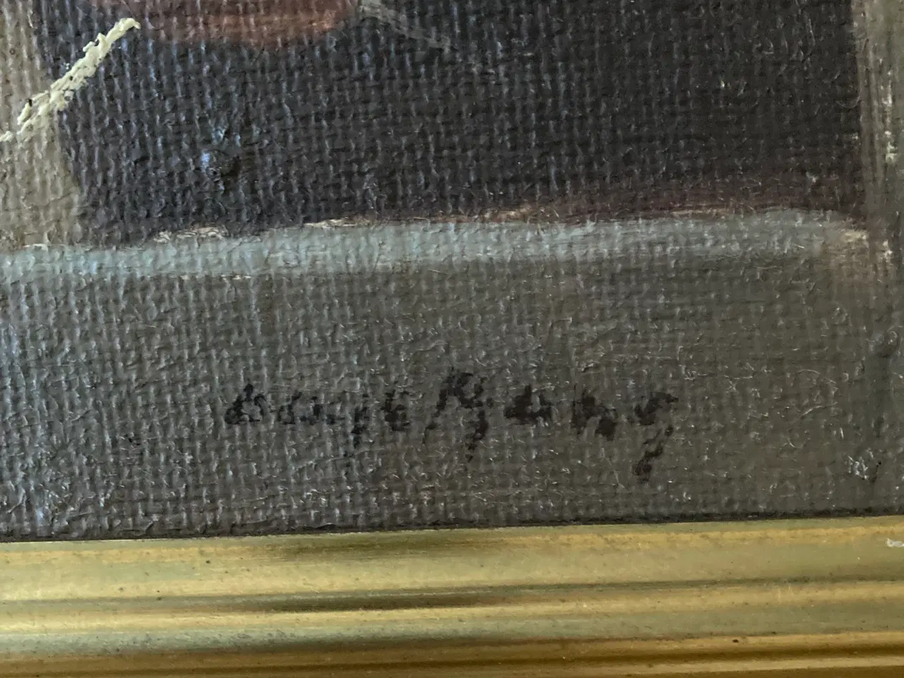 Billede 2 - Osman Curtis (1879-1959) oliemaleri