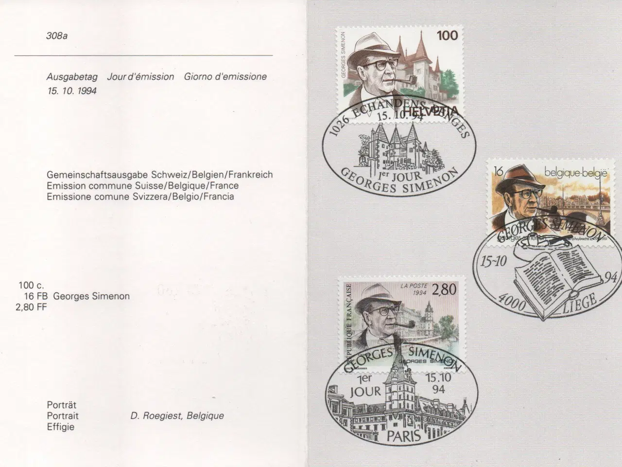 Billede 2 - Liechtenstein frimærker