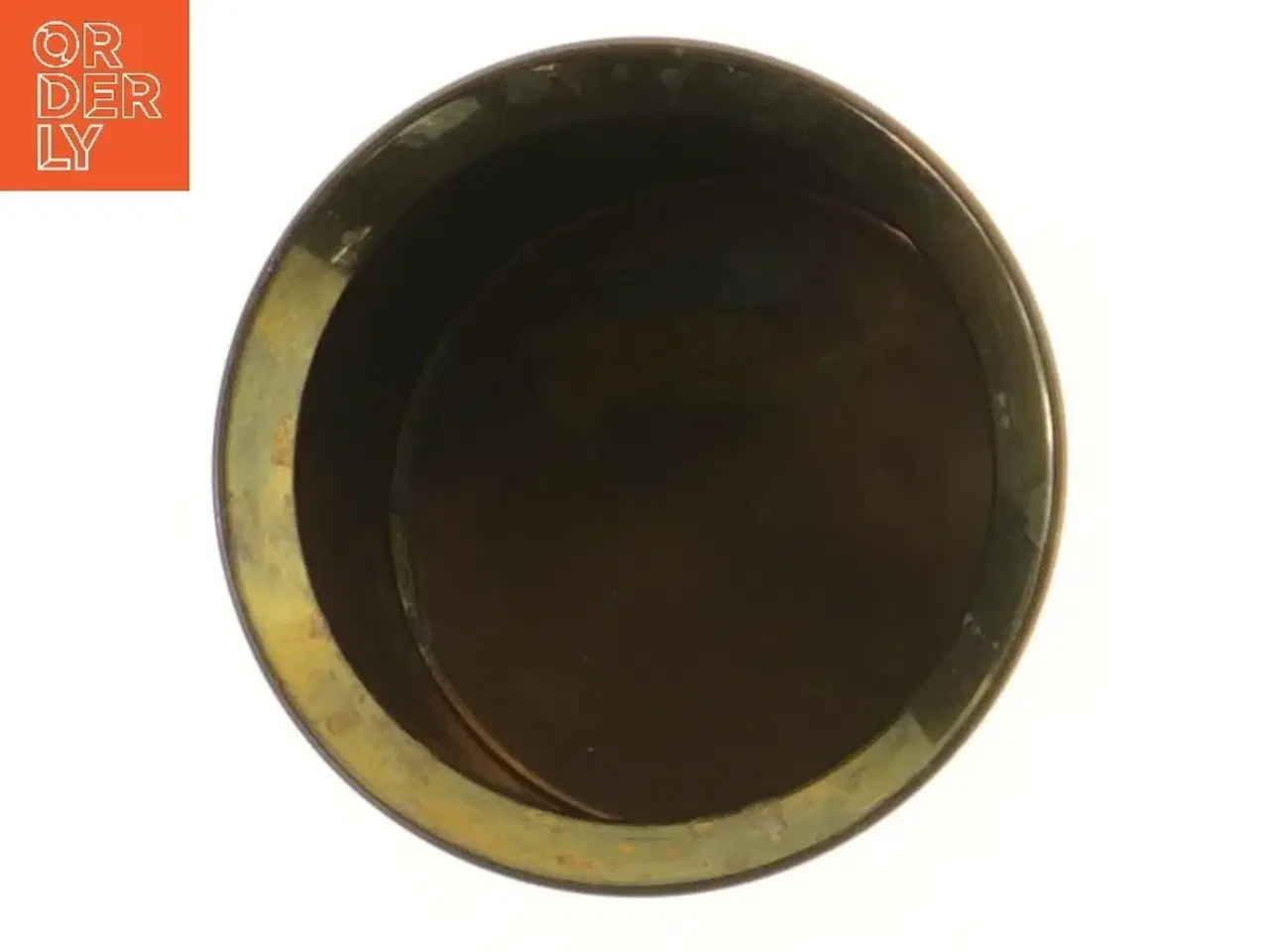 Billede 2 - Metallisk Kobber vase med patina (str. 10,5x7,5 cm)