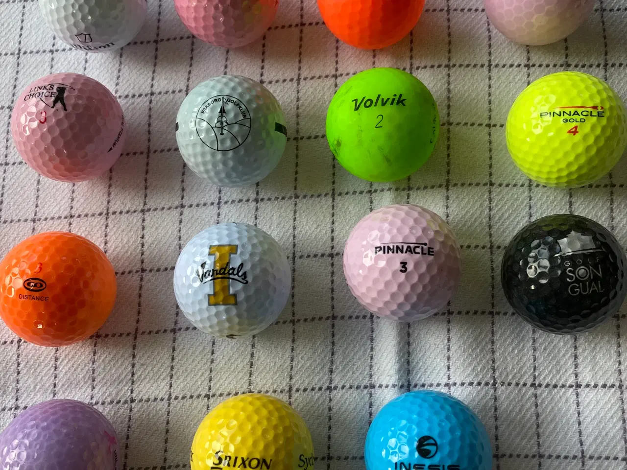 Billede 2 - Golfbolde - farvede 15 forskellige