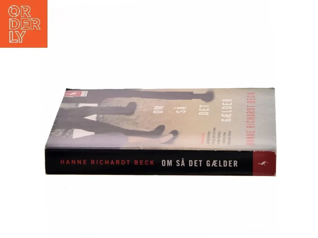Billede 2 - Om så det gælder : roman af Hanne Richardt Beck (Bog)