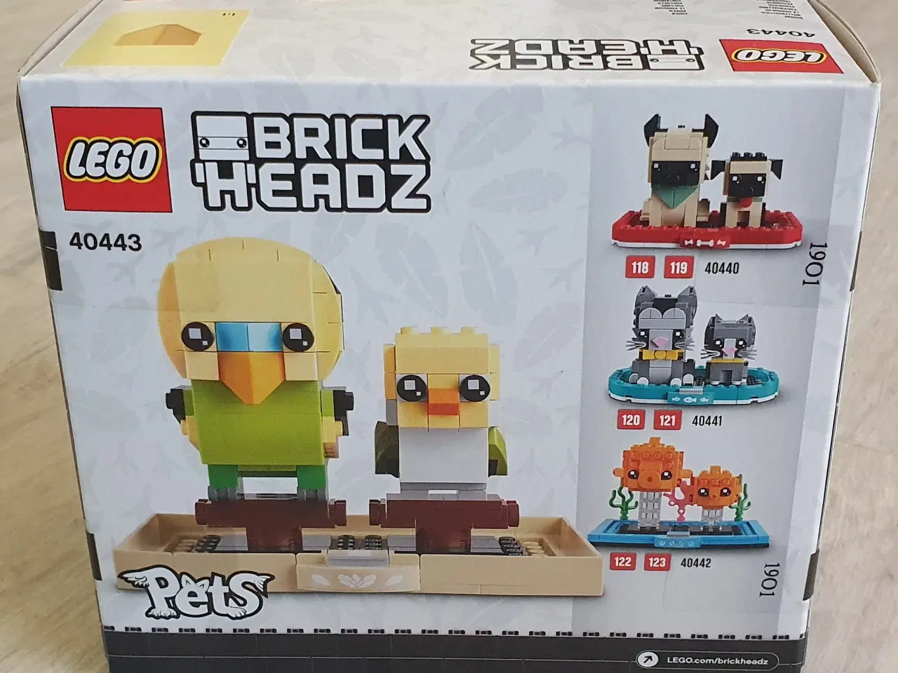 Billede 2 - BrickHeadz, Undulat, 40443