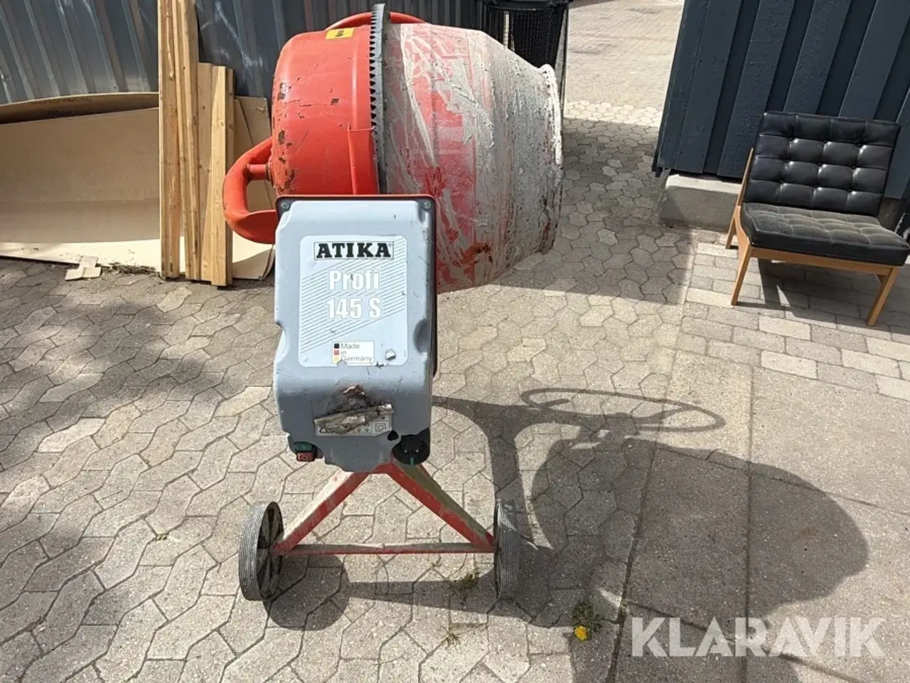 Billede 9 - Betonblander ATIKA Profi 145 S 145 liter