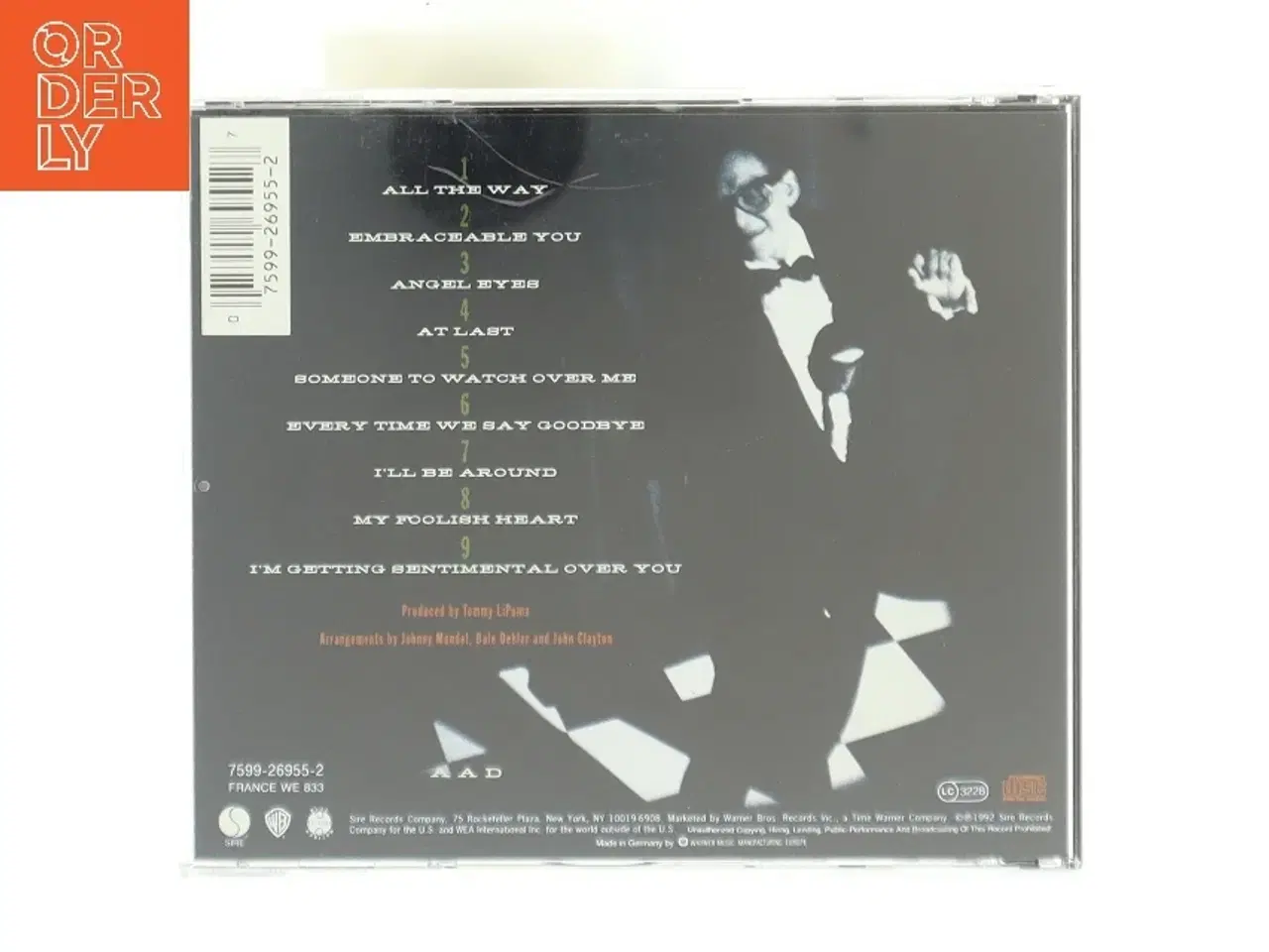 Billede 2 - Jimmy Scott CD 'All the Way' fra Warner Bros.