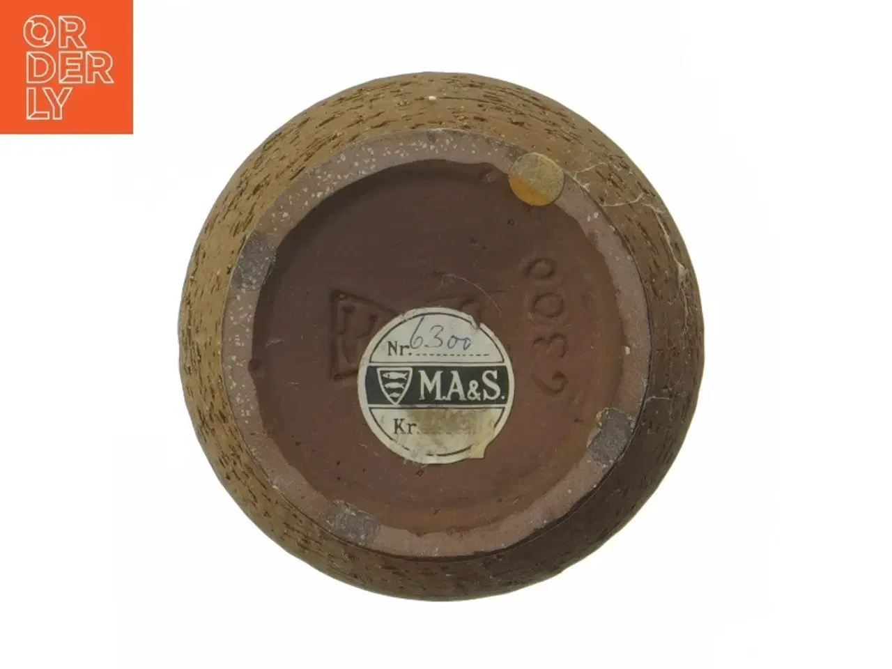 Billede 3 - Keramisk vase michael andersen (str. Ø. 5,5 cm. længde, 33 cm)