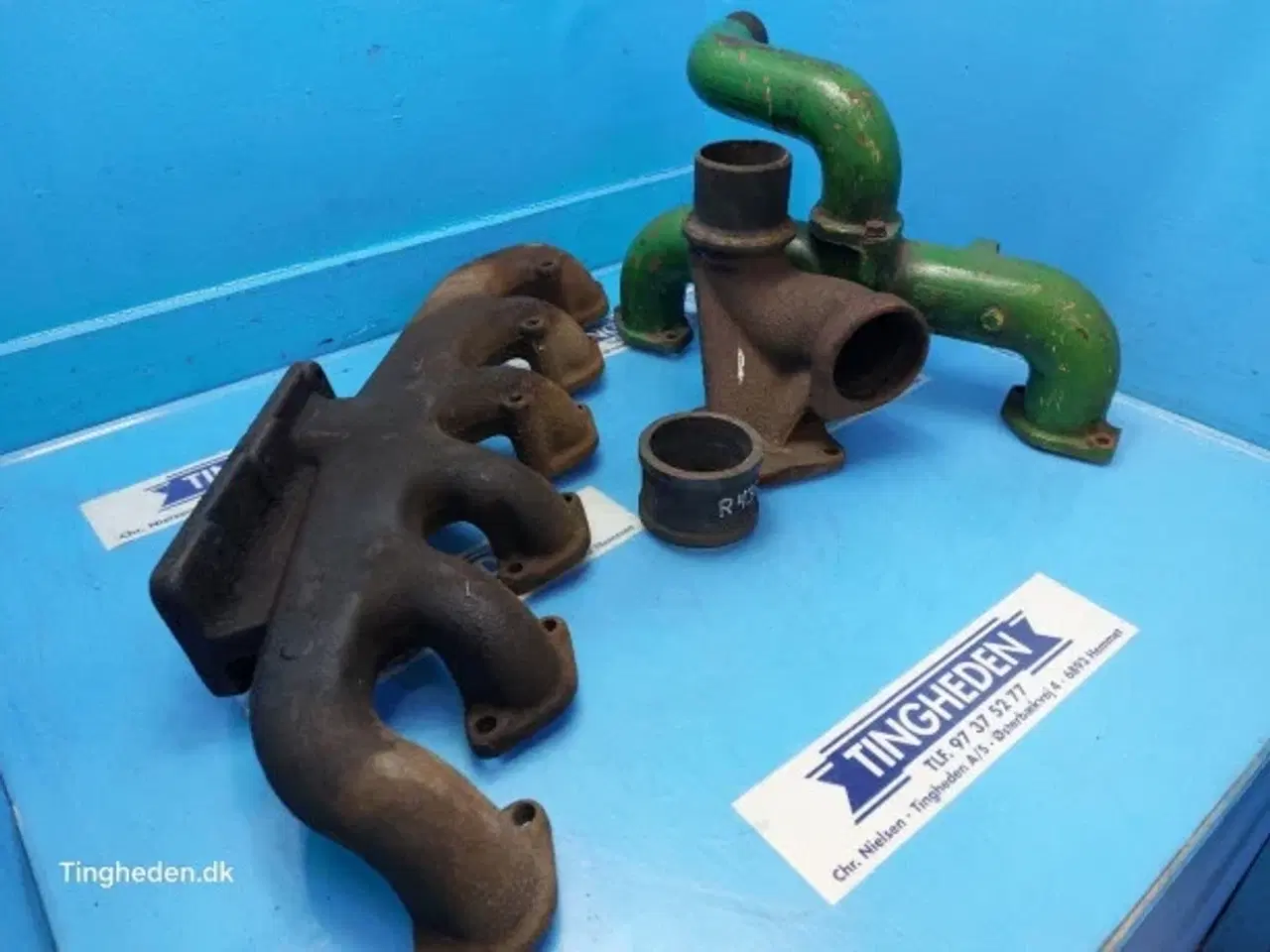 Billede 13 - John Deere 3650 Insugningsmanifold Sæt R90262