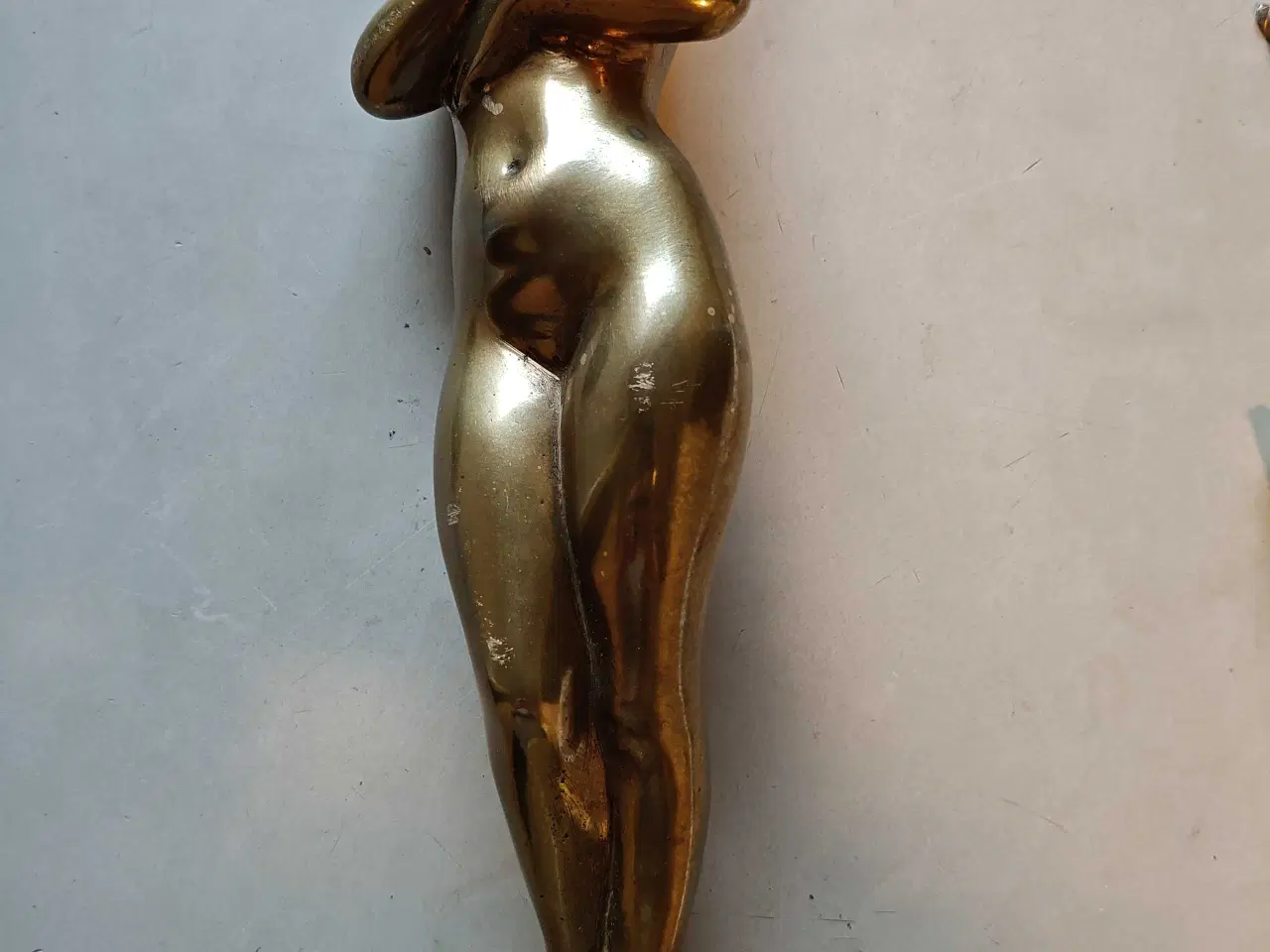 Billede 12 - Messing figur dame med baby